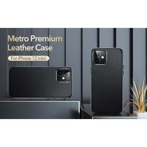 ESR iPhone 12 Mini Kılıf,Metro Premium Siyah