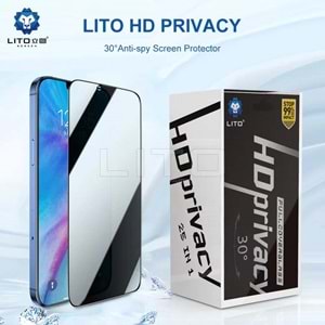 LİTO HD+ iPhone 12 Pro Max Privacy Ekran Koruyucu