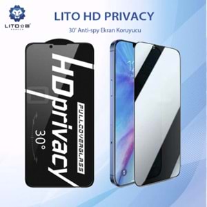LİTO HD+ iPhone 12 Pro Max Privacy Ekran Koruyucu