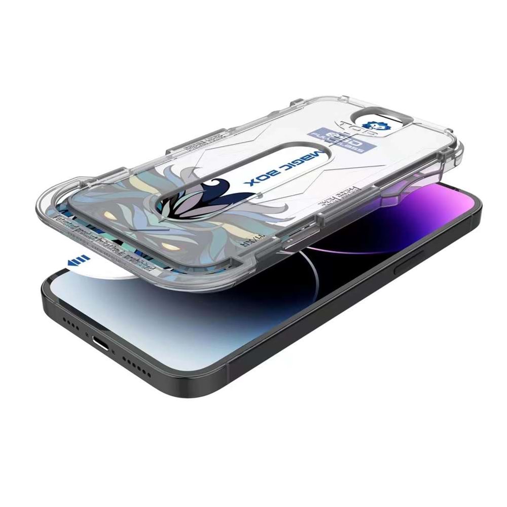 LİTO D+ iPhone 14 Pro Max Uygulama Aparatlı Ekran Koruyucu