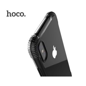Hoco Armor iPhone X Kılıf+ Ekran Koruyucu Darbe Önleyici Kaydırmaz