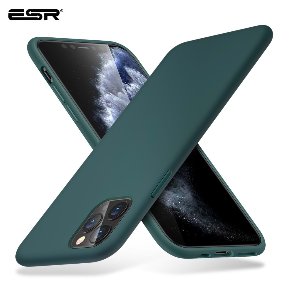 ESR iPhone 11 Pro Max Kılıf,Yippee Color,Pine Green