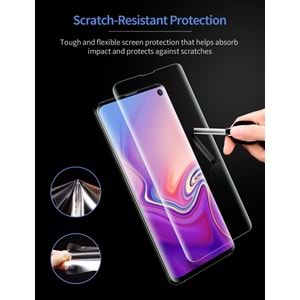 ESR Samsung S10 Ekran Koruyucu, 3D Liquid Skin Film 3 Adet